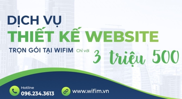 Dịch vụ thiết kế website - Quảng Cáo Trực Tuyến Wifim - Công Ty Cổ Phần Công Nghệ Wifim
